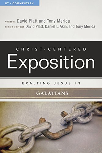 Book Cover Exalting Jesus in Galatians (Christ-Centered Exposition Commentary)