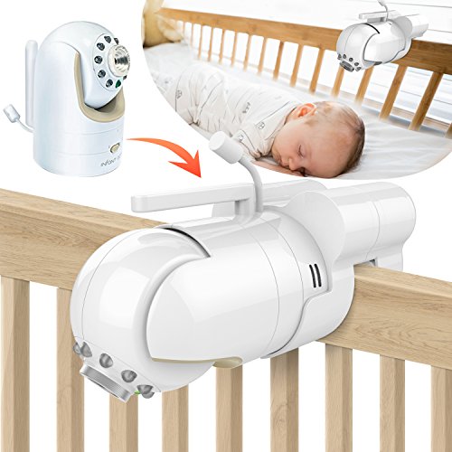 Book Cover Baby Monitor Mount Bracket for Infant Optics DXR-8 Baby Monitor, Featch Universal Baby Cradle Mount Holder for Infant Optics DXR-8(Infant Optics DXR-8 Not Included.) …