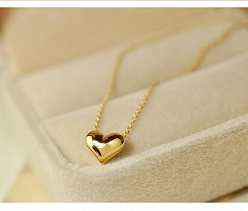 Book Cover Love Heart Choker Necklace Silver Gold Plated Collar Chain