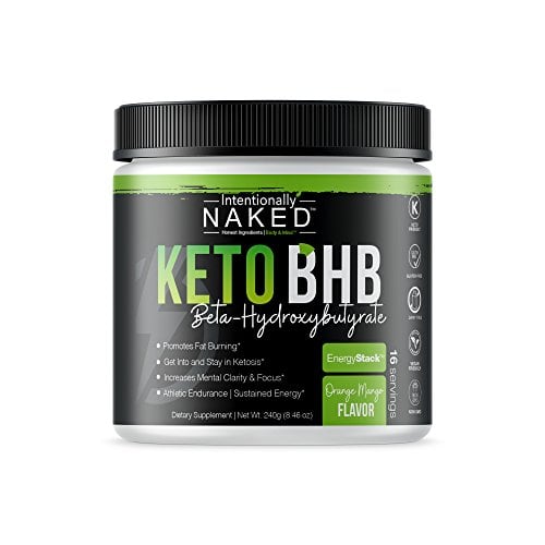 Book Cover Keto BHB Salts Caffeine Free - Promotes Fat Burn - Energy, Pre Workout, Mental Clarity - Beta Hydroxybutyrate Exogenous Ketones Supplement - Formulated for Easy Ketosis - Orange Mango, 16 Servings