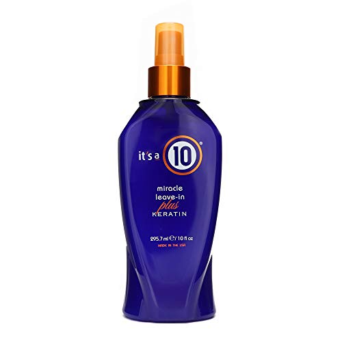 Book Cover It's a 10 - Miracle Leave-In Plus Keratin Spray 10 oz.