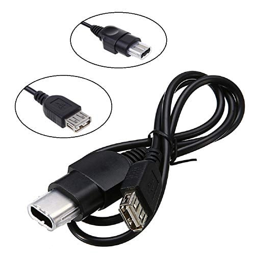 Book Cover Cotchear USB Adapter Cable for Xbox (Black)