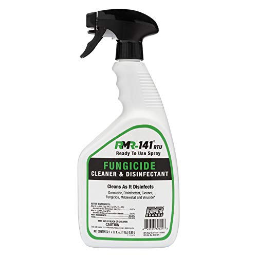 Book Cover RMR-141 Disinfectant Spray Cleaner, Kills 99% of Household Bacteria and Viruses, Fungicide Kills Mold & Mildew, EPA Registered, 32-Ounce Bottle