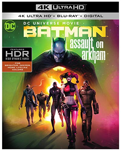 Book Cover Batman: Assault on Arkham (4K Ultra HD/Blu-ray/Digital)