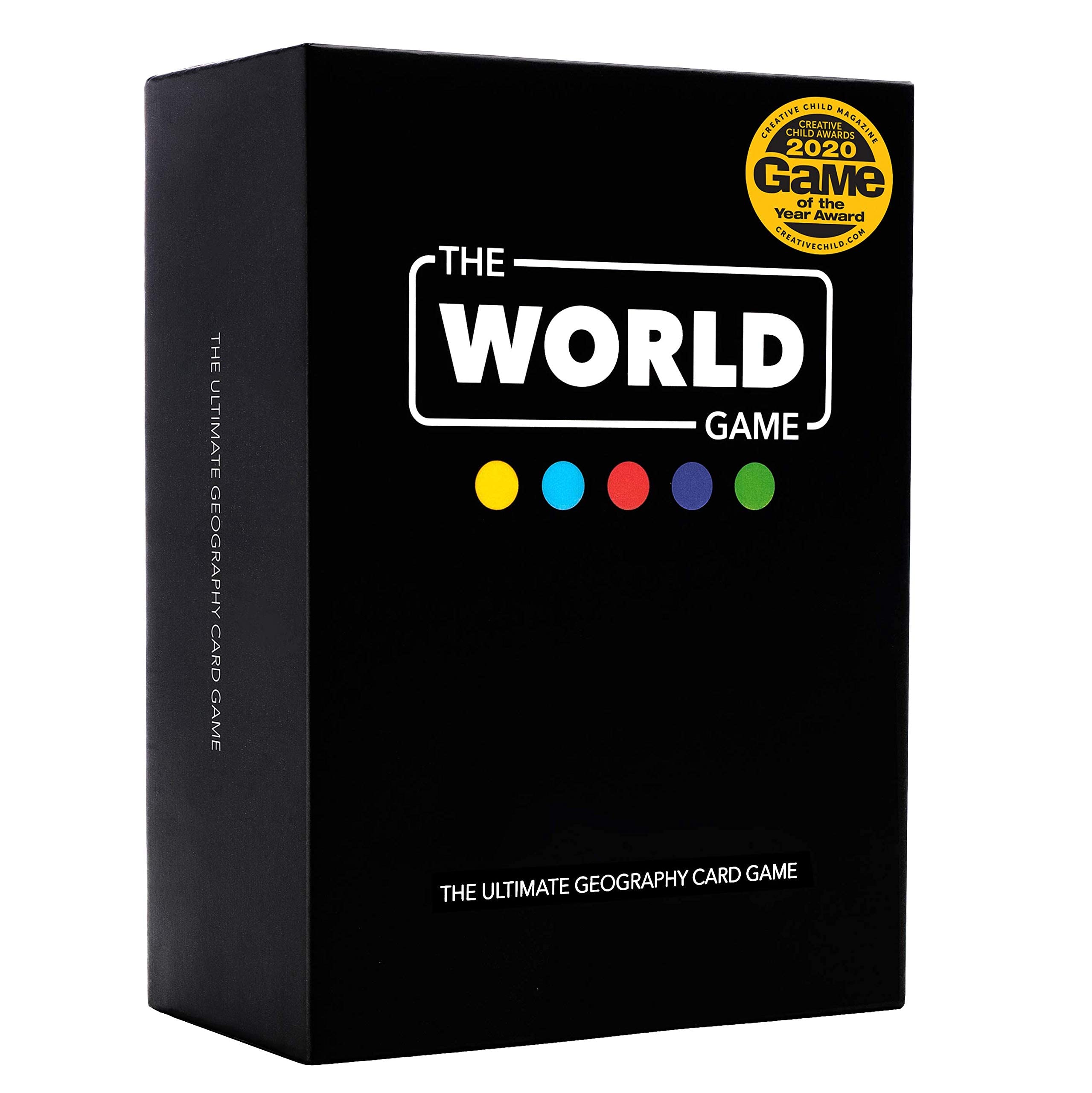 Book Cover The World Game - Geography Card Game - Educational Board Game for Kids, Family & Adults - Cool Learning Gift Idea for Teenage Boys & Girls