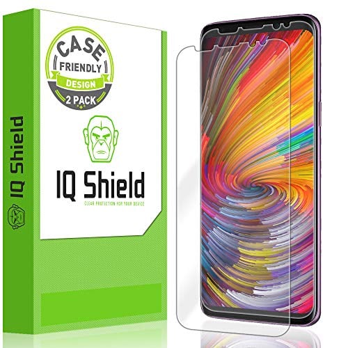 Book Cover IQ Shield Screen Protector Compatible with Galaxy S9 (2-Pack)(Case Friendly)(Ultimate Version 2) LiquidSkin Anti-Bubble Clear Film
