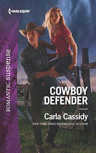 Book Cover Cowboy Defender: A Western Romantic Suspense Novel (Cowboys of Holiday Ranch Book 9)