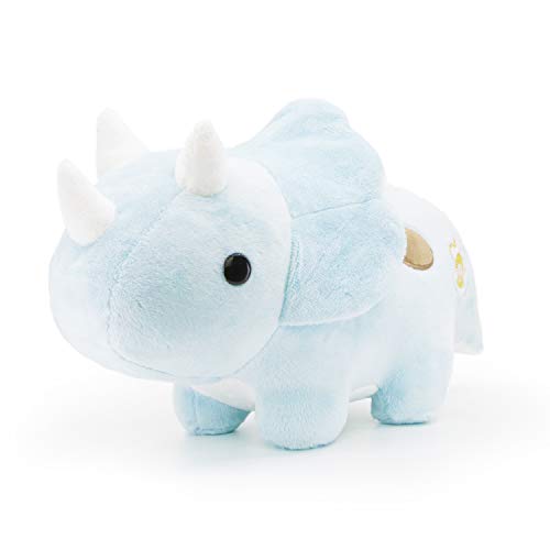 Book Cover Bellzi Triceratops Cute Stuffed Animal Plush Toy - Adorable Soft Dinosaur Toy Plushies and Gifts - Perfect Present for Kids, Babies, Toddlers - Seri