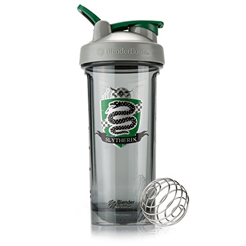 Book Cover BlenderBottle Harry Potter Shaker Bottle Pro Series Perfect for Protein Shakes and Pre Workout, 28-Ounce, Slytherin