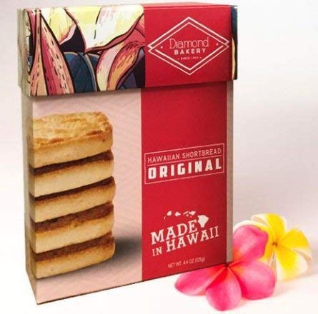 Book Cover Hawaiian Shortbread Cookies, Original 4.4 ounce (125g)
