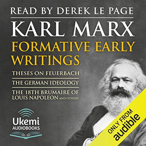 Book Cover Formative Early Writings by Karl Marx