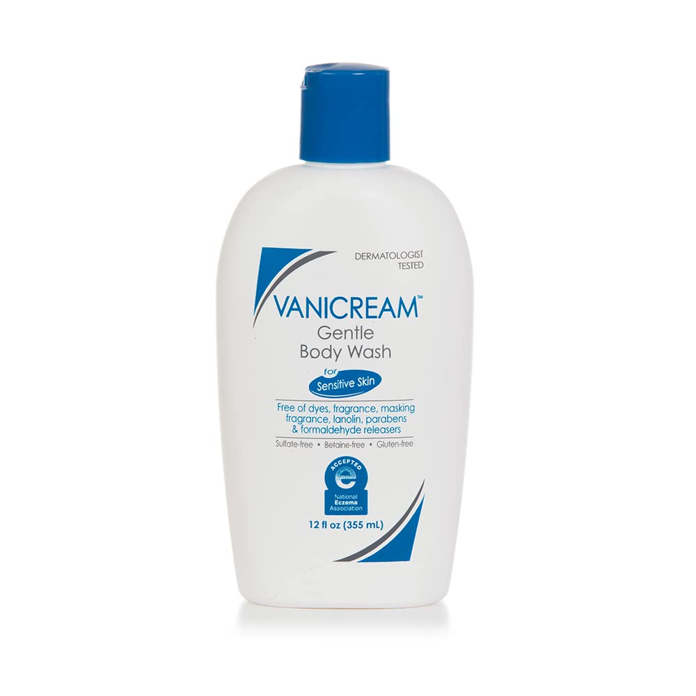 Book Cover Vanicream Gentle Body Wash | Fragrance, Gluten and Sulfate Free | For Sensitive Skin | 12 Ounce