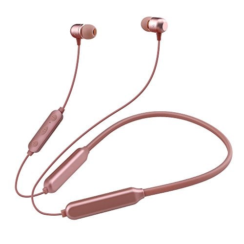 Book Cover Bluetooth Headphone,Seobiog Neckband Bluetooth Headphones Lightweight Earbuds in-Ear Earphones Sports Headsets Magnetic Earbuds (Bluetooth 4.2, Noise Cancelling, IPX6, (13-15 Hours Playtime)
