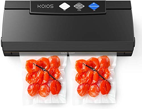 Book Cover MOOKA Vacuum Sealer 2 IN 1 Vacuum Sealing System with Cutter, 10 Sealing Bags (FDA-Certified) - FRESH UP TO 5x Longer | Dry & Moist Modes | With Up To 40 Consecutive Seals (VS2233)
