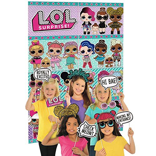 Book Cover LOL Surprise! Wall Poster Decorating Kit w/Photo Props (16pc)