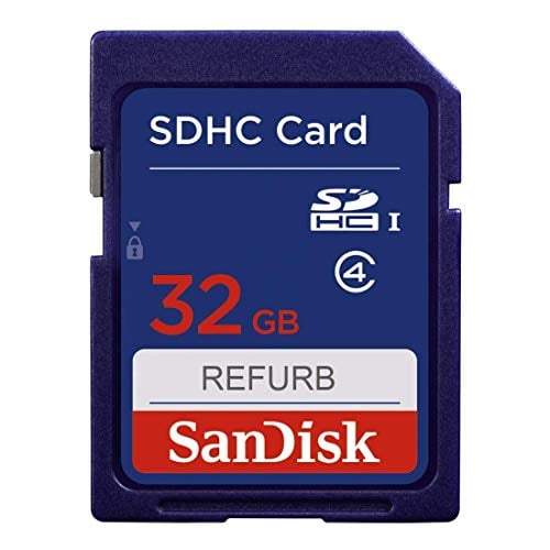 Book Cover SanDisk 32GB SDHC Flash Memory Card SDSDB-032G-B35 (Certified Refurbished)