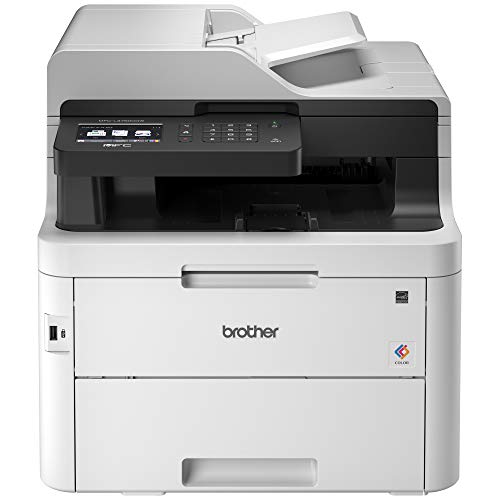 Book Cover Brother MFC-L3750CDW Digital Color All-in-One Printer, Laser Printer Quality, Wireless Printing, Duplex Printing, Amazon Dash Replenishment Ready