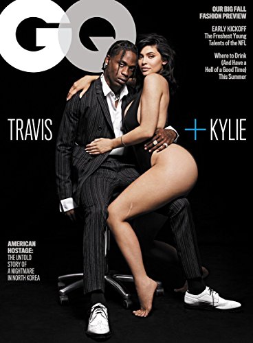 Book Cover GQ Magazine (August 2018) Kylie Jenner and Travis Scott Cover