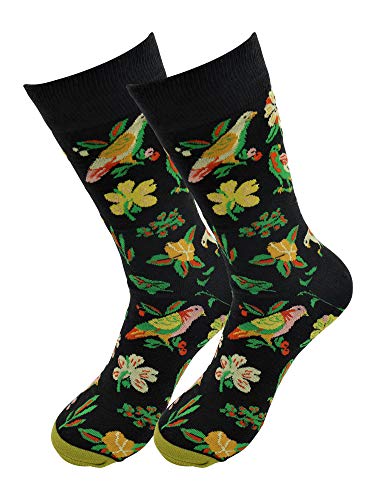 Book Cover Real Sic Casual Designer Socks for Men and Women - Exotic Animal Series - Breathable and Lightwear Cotton