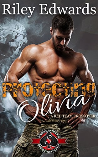 Book Cover Protecting Olivia (Special Forces: Operation Alpha) (Red Team Book 2)
