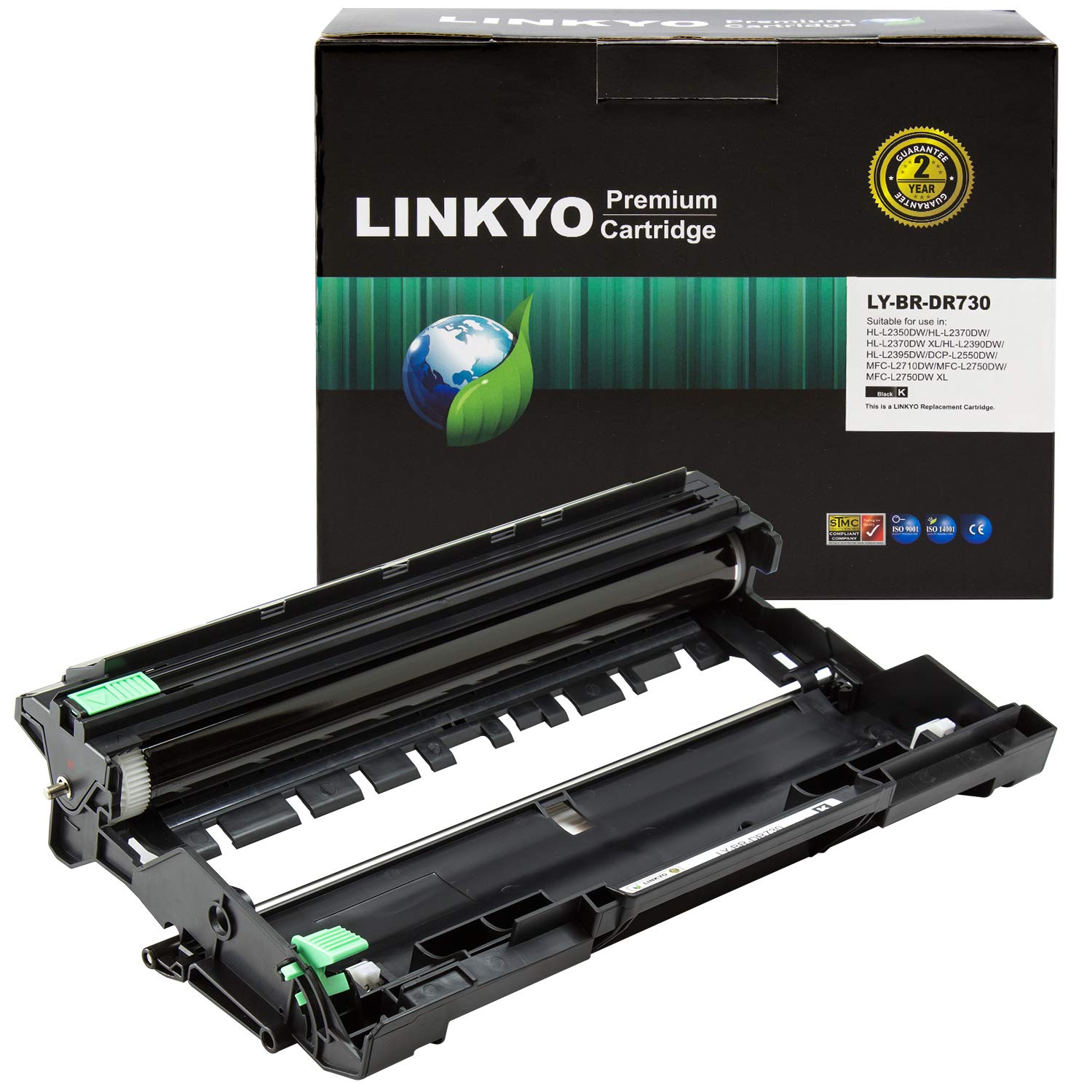 Book Cover LINKYO Compatible Printer Drum Unit Replacement for Brother DR730 DR-730