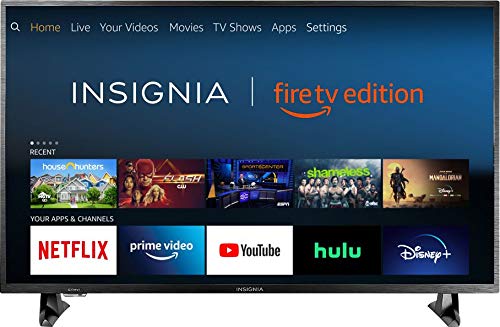 Book Cover Insignia NS-55DF710NA19 55-inch Smart 4K UHD TV - Fire TV Edition