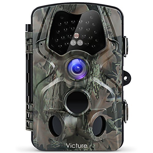 Book Cover Victure Trail Camera Night Vision Motion Activated Waterproof 12MP 1080P Game Camera 120Â°View Wildlife Home Surveillance
