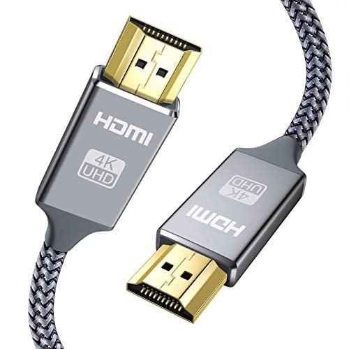 Book Cover 4K HDMI Cable,Capshi 15FT HDMI Cord High Speed 18Gbps HDMI to HDMI Cable,4K, 3D, 2160P, 1080P, Ethernet - 28AWG Braided HDMI 2.0 Cable - Audio Return Compatible UHD TV, Blu-ray, PS4/3, Monitor, PC