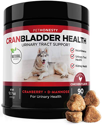 Book Cover Cranberry for Dogs - Cranberry Pills for Dogs Bladder Support No More Dog Antibiotics - Dog UTI Treatment Food - Bladder Infection Relief Urinary Tract Health UT Incontinence, Immune System D Mannose