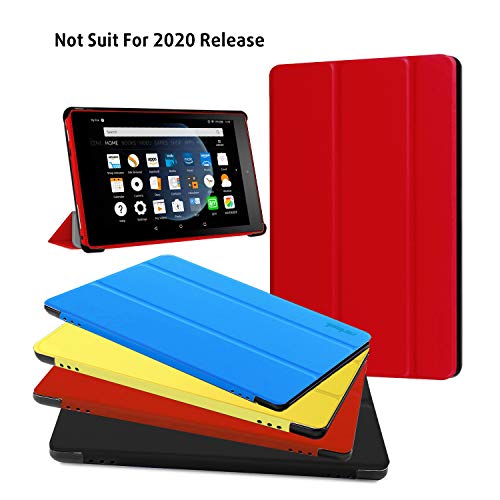 Book Cover Previous Generation Fire HD 8 Tablet Case -Protective Cover with Auto Wake/Sleep for Fire HD 8 Tablet 7th and 8th Generation, 2017 and 2018 Release