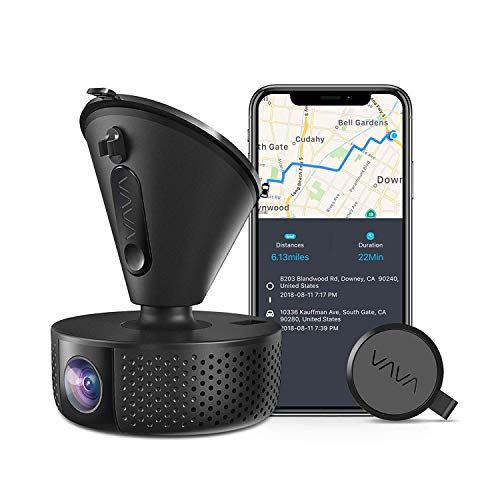 Book Cover VAVA Dash Cam with SONY IMX291 CMOS Image Sensor, Car DVR for 1080p HD Wide-Angle Videos, Car Camera with 155Â° Wide-Angle Lens, Snapshot Remote Button& Android Mobile App (Renewed)