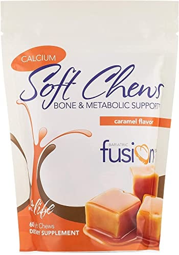 Book Cover Bariatric Fusion Calcium Citrate & Energy Soft Chew Bariatric Vitamin | Caramel Flavored | Sugar Free | Bariatric Surgery Patients Including Gastric Bypass and Sleeve Gastrectomy | 60 Count
