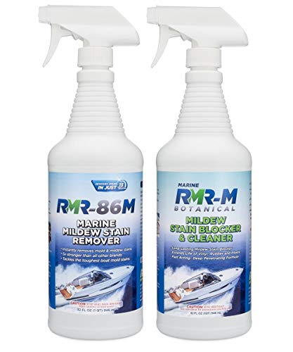 Book Cover RMR Solutions Boat Bundle - Mildew Remover with Stain Blocker and Cleaner