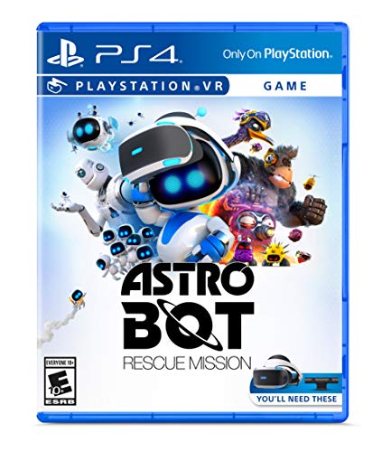 Book Cover Astro Bot Rescue Mission VR for PlayStation 4