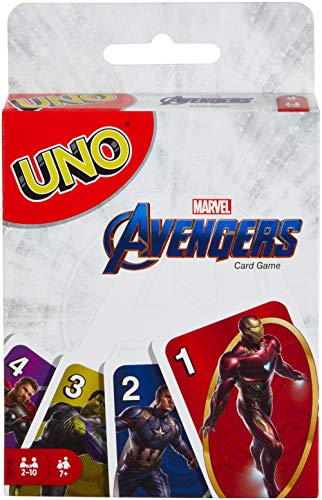 Book Cover UNO Avengers Card Game