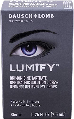 Book Cover Lumify Redness Reliever Eye Drops, 0.25 Ounce (Value Pack of 3)