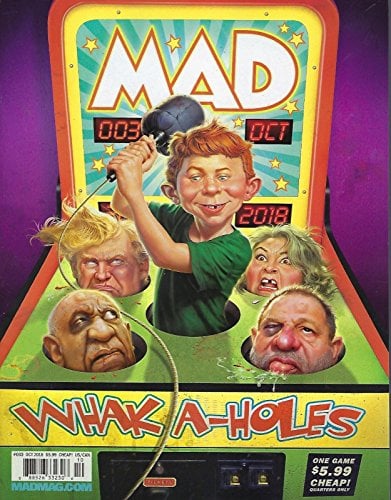 Book Cover MAD Magazine October 2018