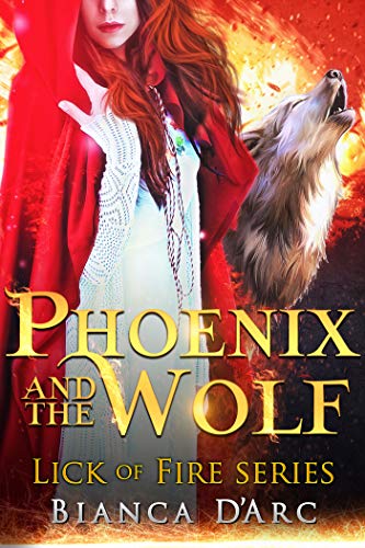 Book Cover Phoenix and the Wolf: Tales of the Were (Lick of Fire Book 2)