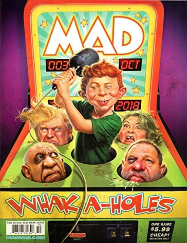 Book Cover MAD Magazine #3 October 2018 | Whak A-Holes