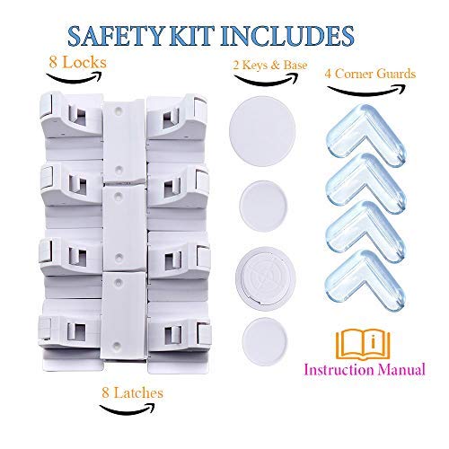 Book Cover Magnetic Baby Safety Locks