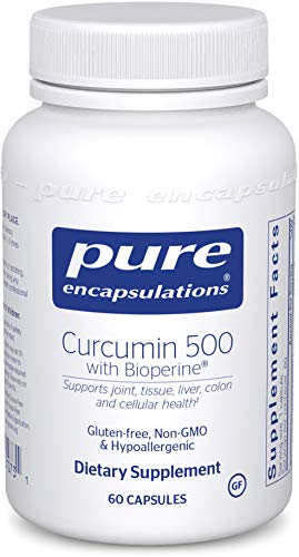 Book Cover Pure Encapsulations - Curcumin 500 with Bioperine - Antioxidants for The Maintenance of Good Health* - 60 Capsules