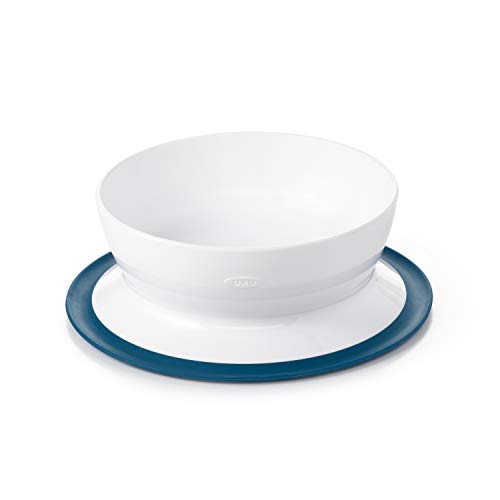 Book Cover OXO Tot Stick & Stay Suction Bowl, Navy