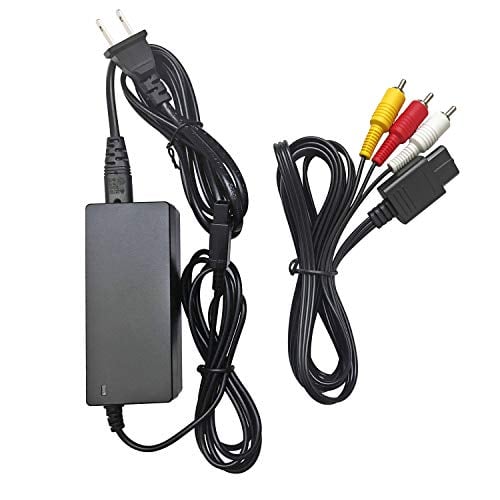 Book Cover AreMe AC Power Supply Adapter, AV Composite Cable for Gamecube NGC System
