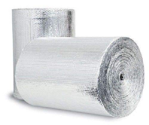 Book Cover Double Bubble Reflective Foil Insulation: (48 in X 10 Ft Roll) Commercial Grade, No Tear, Radiant Barrier Wrap for Weatherproofing Attics, Windows, Garages, RV's, Ducts & More! ? (Original Version)