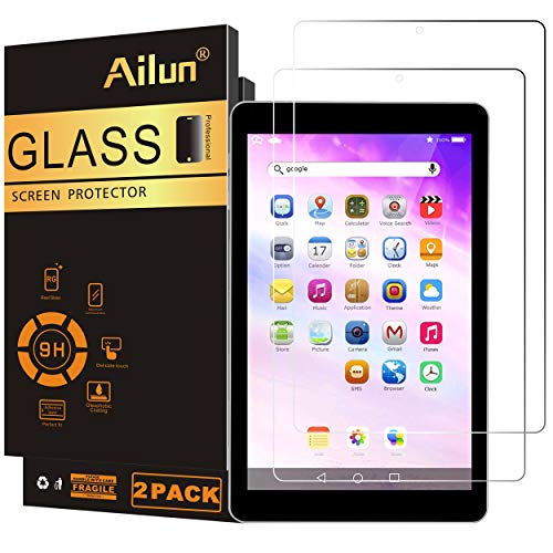 Book Cover Ailun Screen Protector Compatible with Fire HD 10 Fire HD 10 Kids Edition 2Pack 2.5D Edge Tempered Glass 9H Hardness Ultra Clear Anti Scratch Case Friendly