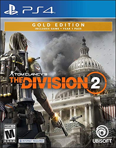 Book Cover Tom Clancy's The Division 2 - PlayStation 4 Gold Steelbook Edition