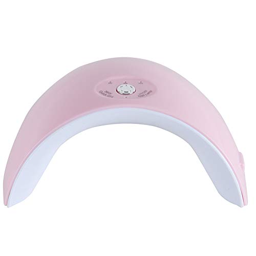 Book Cover Tfscloin UV LED Nail Lamp Professional Nail Dryer for Gel Polish Fast Curing Nail Light with Automatic Sensor LCD Display 3 Timer Setting(Pink)