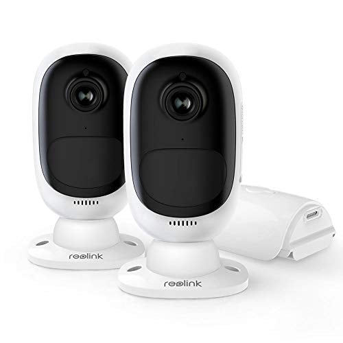 Book Cover REOLINK Argus 2 (2 Pack) Outdoor Wireless Home Security Camera System, Solar/Rechargeable Battery Powered, 1080p HD Wire-Free 2-Way Audio, Starlight Color Night Vision, PIR Motion Sensor and SD Slot