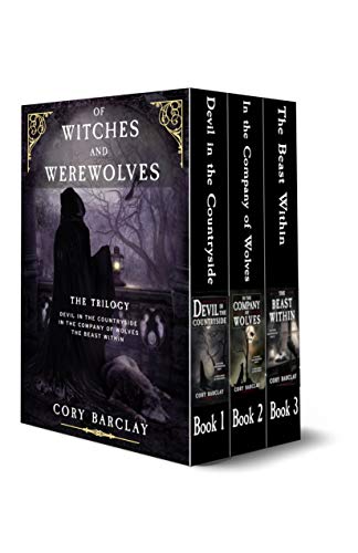 Book Cover Of Witches and Werewolves Trilogy Boxed Set