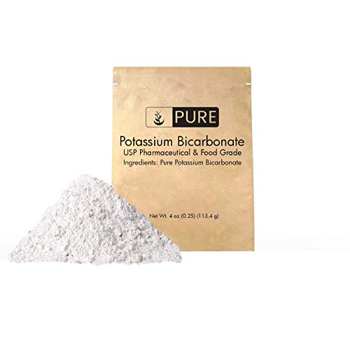 Book Cover Potassium Bicarbonate (4 oz.), Natural, Highest Purity, Food Safe